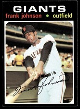 1971 Topps Frank Johnson  ---- San Francisco Giants #128
