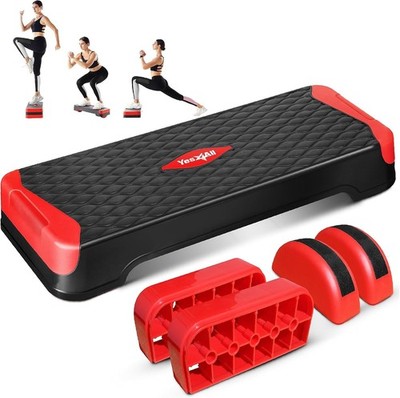 Durable Aerobic Stepper with Rocker Legs - Perfect for Home & Outdoor Fitness