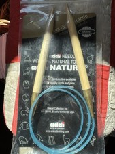 New ADDI Natura BAMBOO Knitting Needles 32  US 13