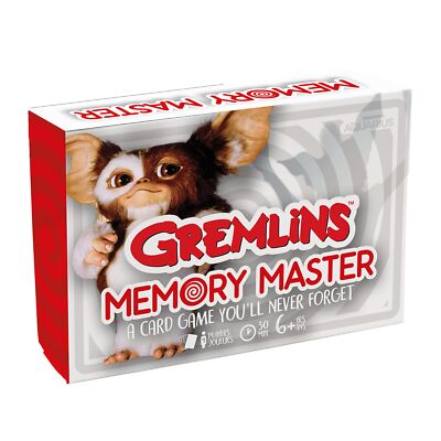 AQUARIUS Gremlins Memory Master Card Game - Fun Family Party Game for Kids, Teen