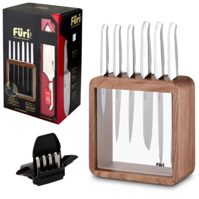100% Genuine! FURI Pro Vault 8 Piece Knife Block Set! RRP $629.00!
