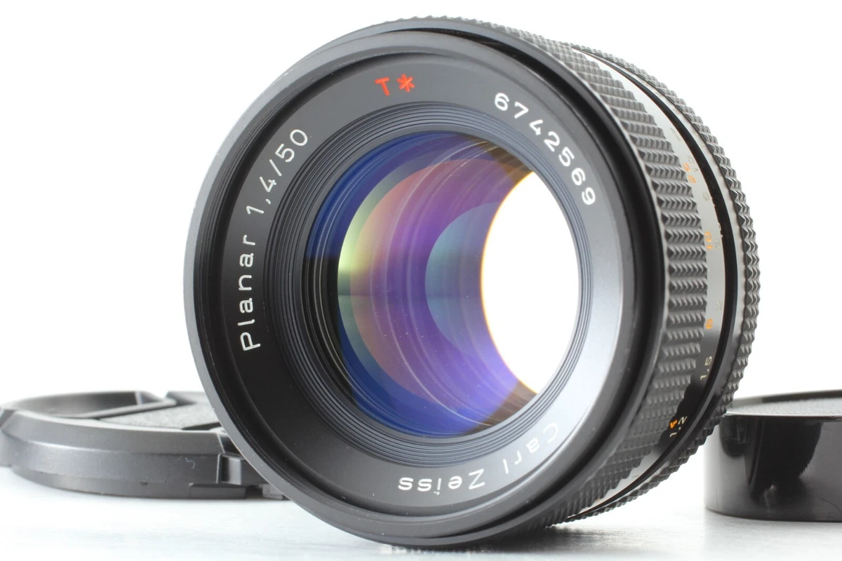【NEAR MINT】 CONTAX Carl Zeiss Planar T* 50mm f/1.4 AEJ Lens For C/Y Mount JAPAN