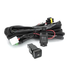 H8 H11 880 881 LED Fog Light 4 Pin Relay Switch Wiring Harness for Toyota Tundra