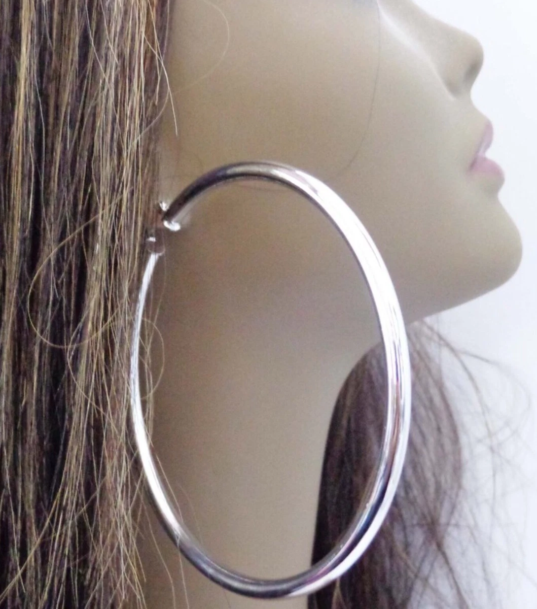 90mm hoop deals earrings