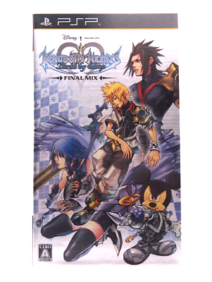 PSP Kingdom Hearts Birth by Sleep & Final Mix set Japanese