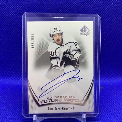 2021-22 SP Authentic Future Watch Auto /999 Sean Durzy #187 | eBay