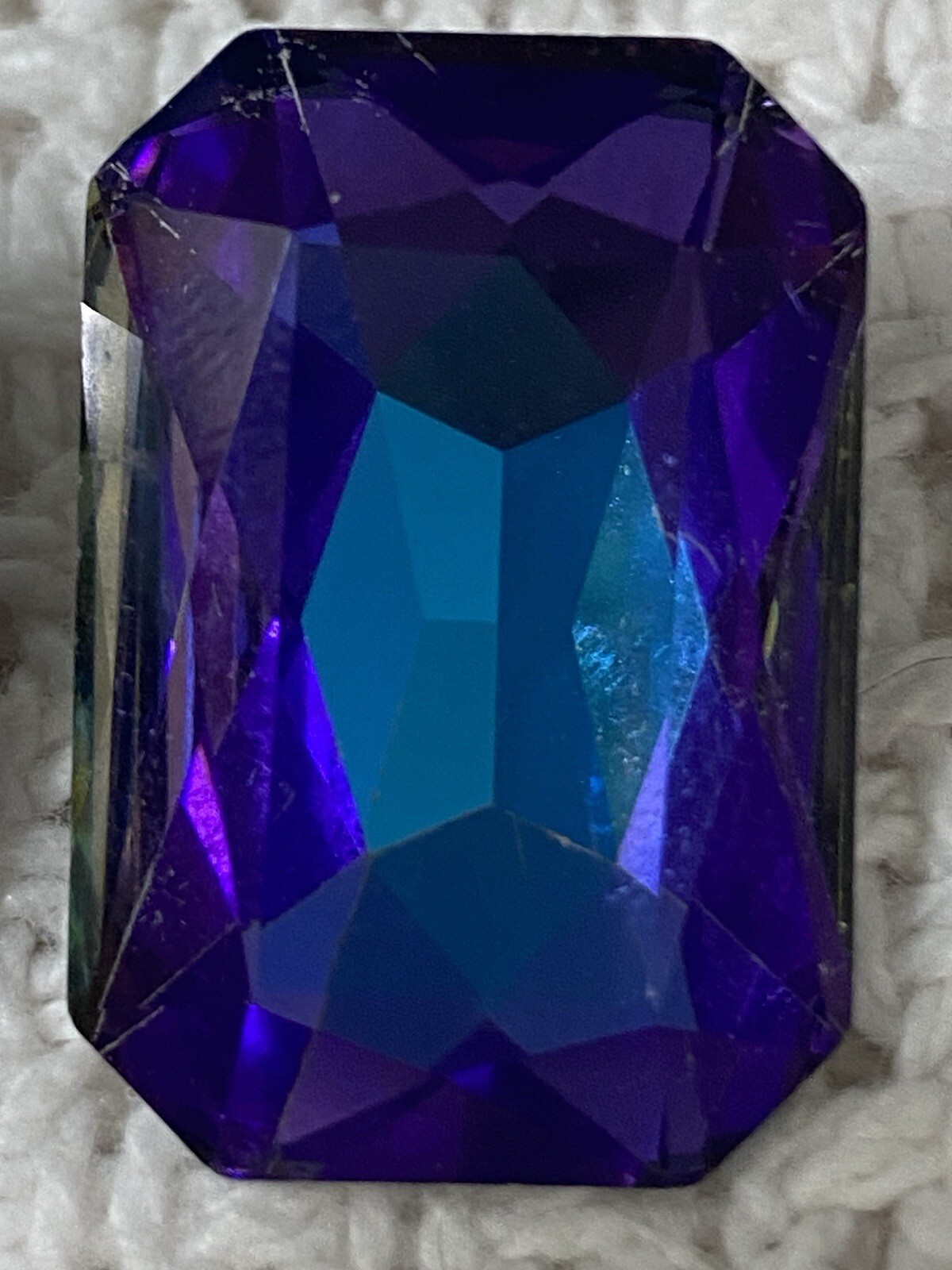 Large Statement Stone Earrings Changes From Purpl… - image 15