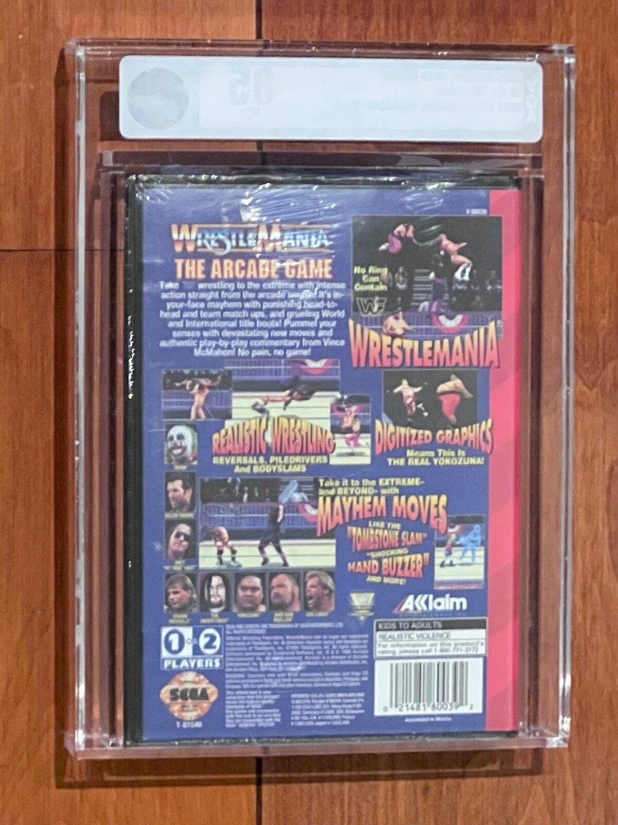 WWF WrestleMania: The Arcade Game (Sega Genesis, 1995) for sale