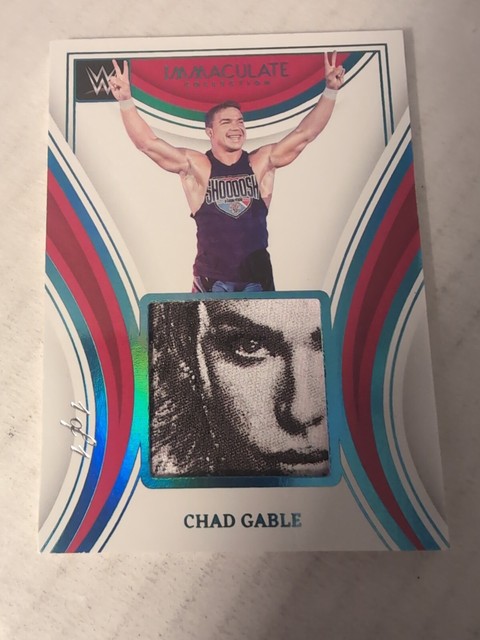 Chad Gable 1/1 2023 Panini Immaculate Patch "Maxxine Dupri" Best 1/1 Of His Ever