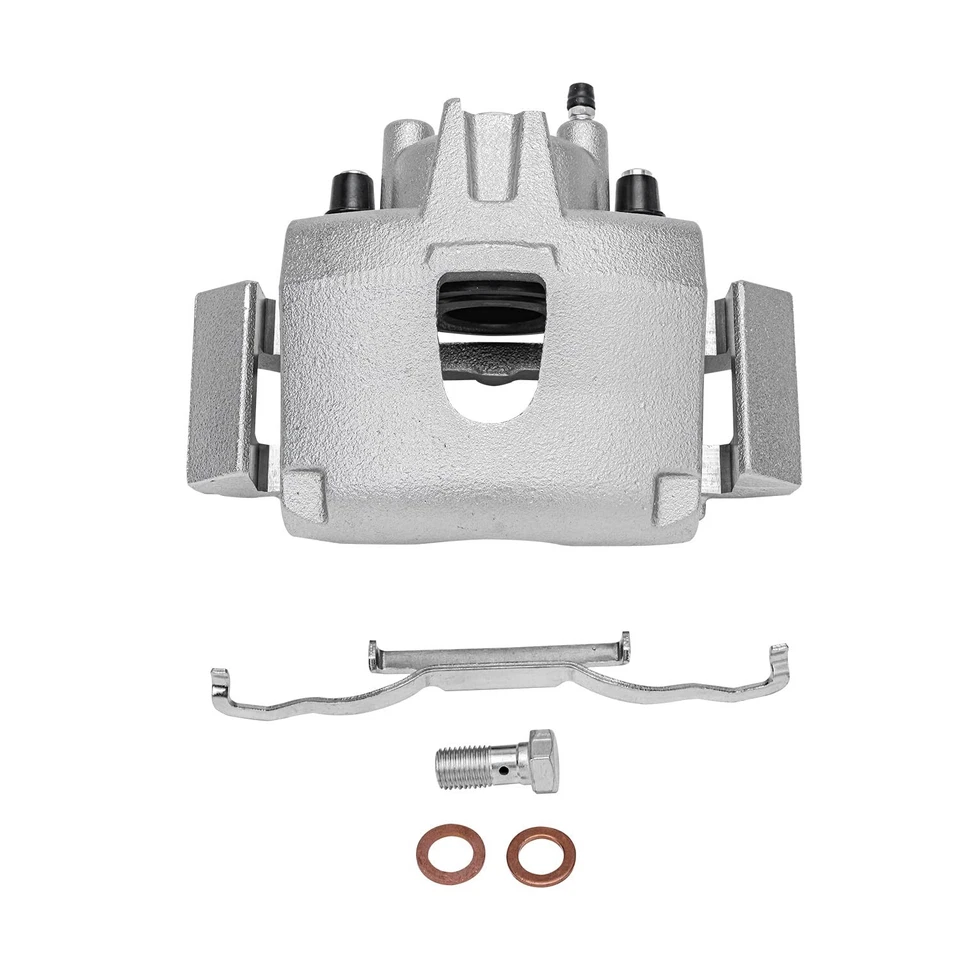 Front Disc Brake Calipers w/Bracket for Dodge Caravan Chrysler Town & Country - Image 3 of 4