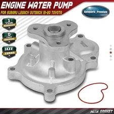 Engine Water Pump w/ Gasket for Subaru Legacy Outback 13-20 Impreza BRZ Toyota