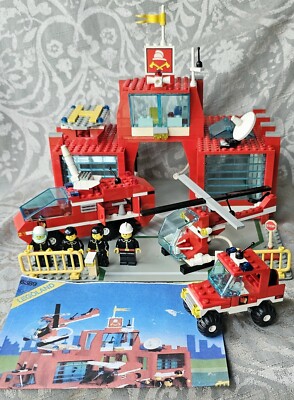 Lego Town 6389 Fire Control Center 1990 - See Description 
