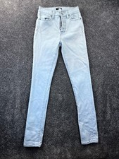 BDG Urban Outfitters Jeans Women 25 Skinny Leg Mid Rise Cotton Denim Light Blue