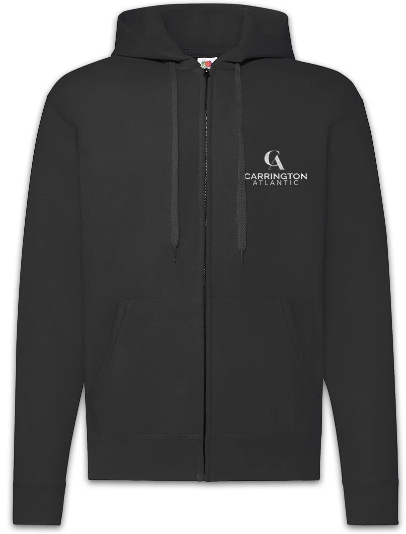 Carrington Atlantic Zipper Hoodie Denver Symbol Sign Firma Company Logo Dynasty