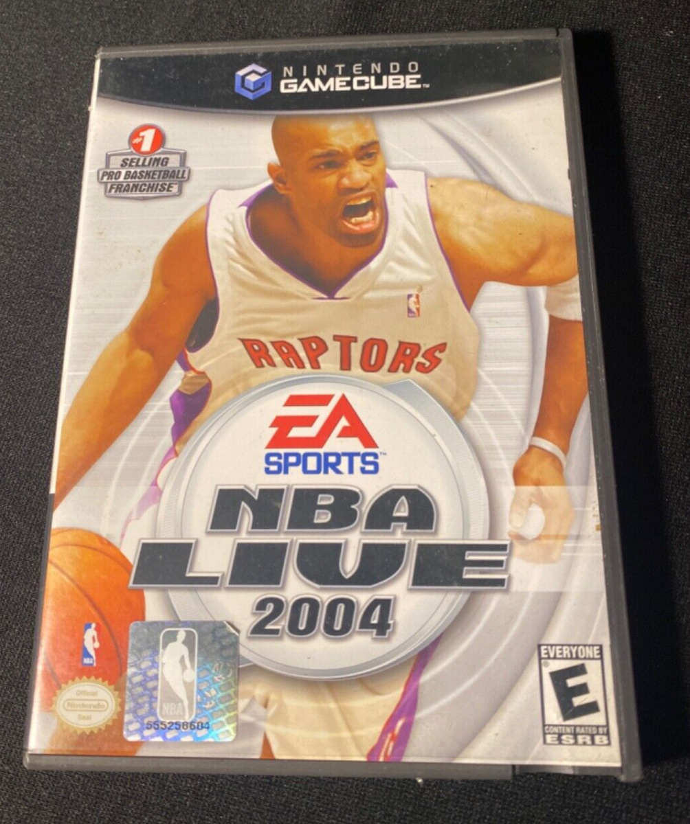 Nintendo Switch NBA LIVE2004 EA Sports NBA Live 2004 Nintendo GameCube Game Excellent Complete
