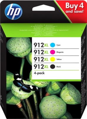 Original HP 912XL Multipack Tinten Patrone SET 8014 8015 8022 8023 8024 8025e