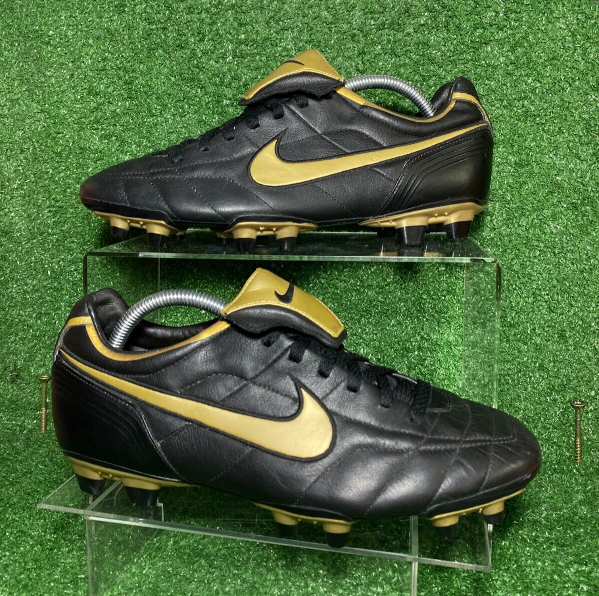 ゴールド サッカーシューズ R10 Nike Tiempo Legend 7 Elite 10R Ronaldinho FG US8 BV5747-107