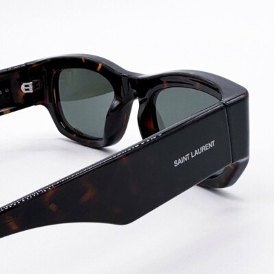 NEW SAINT LAURENT SL 713 002 SQUARE HAVANA GREY WOMEN SL713 002 SUNGLASSES Saint Laurent | Accessories | New Saint Laurent Havana Grey  main image 3