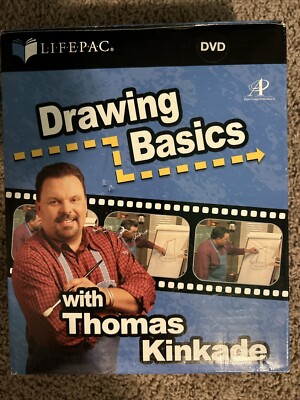 Lifepac: Drawing Basics with Thomas Kinkade - Boxed Set W/DVD