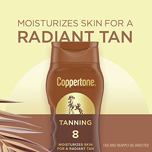 2-Pack Coppertone Tanning Body Sunscreen Lotion Water