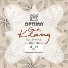 OPTIMA Original GutKlang Double Bass GUT Strings SET Double Bass Strings Set