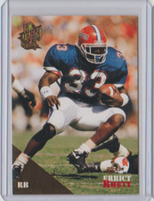 1994 Classic NFL Draft Gold Rookie #4 Errict Rhett Florida Gators Buccaneers