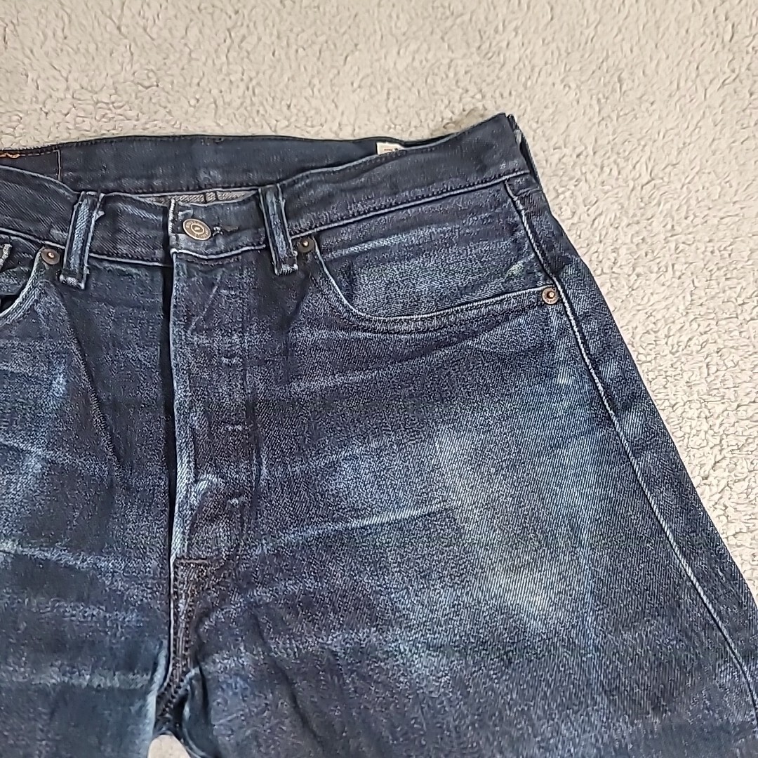 Levi's 501 Jeans Men's 32x30 Indigo Button Fly Distressed