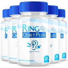 Ring Quiet Plus Advanced Ear Health Support & Tinnitus Relief 300 Capsules