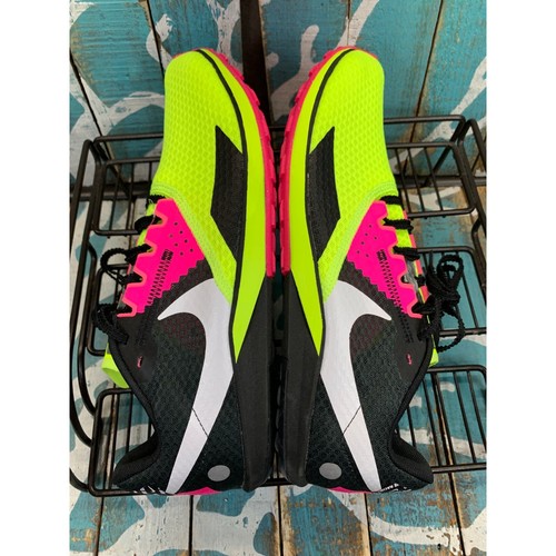 NEW Nike Rival Waffle 6 Cross Country Volt Black Pink White DX7998-700 Men’s Sz - Picture 7 of 10