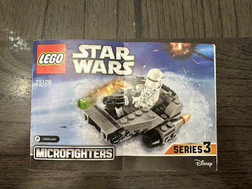 LEGO 75126 Star Wars First Order Microfighter w/Minifig & Manual Retired - Picture 2 of 4