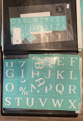 Huge Chalk Couture Transfer Lot • All Sizes In 14 X 17” Book - Picture 13 of 20