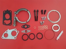 Twin Turbocharger Gasket kit BMW 635 535 335 d 210kw 7802587 Turbo Mounting Set