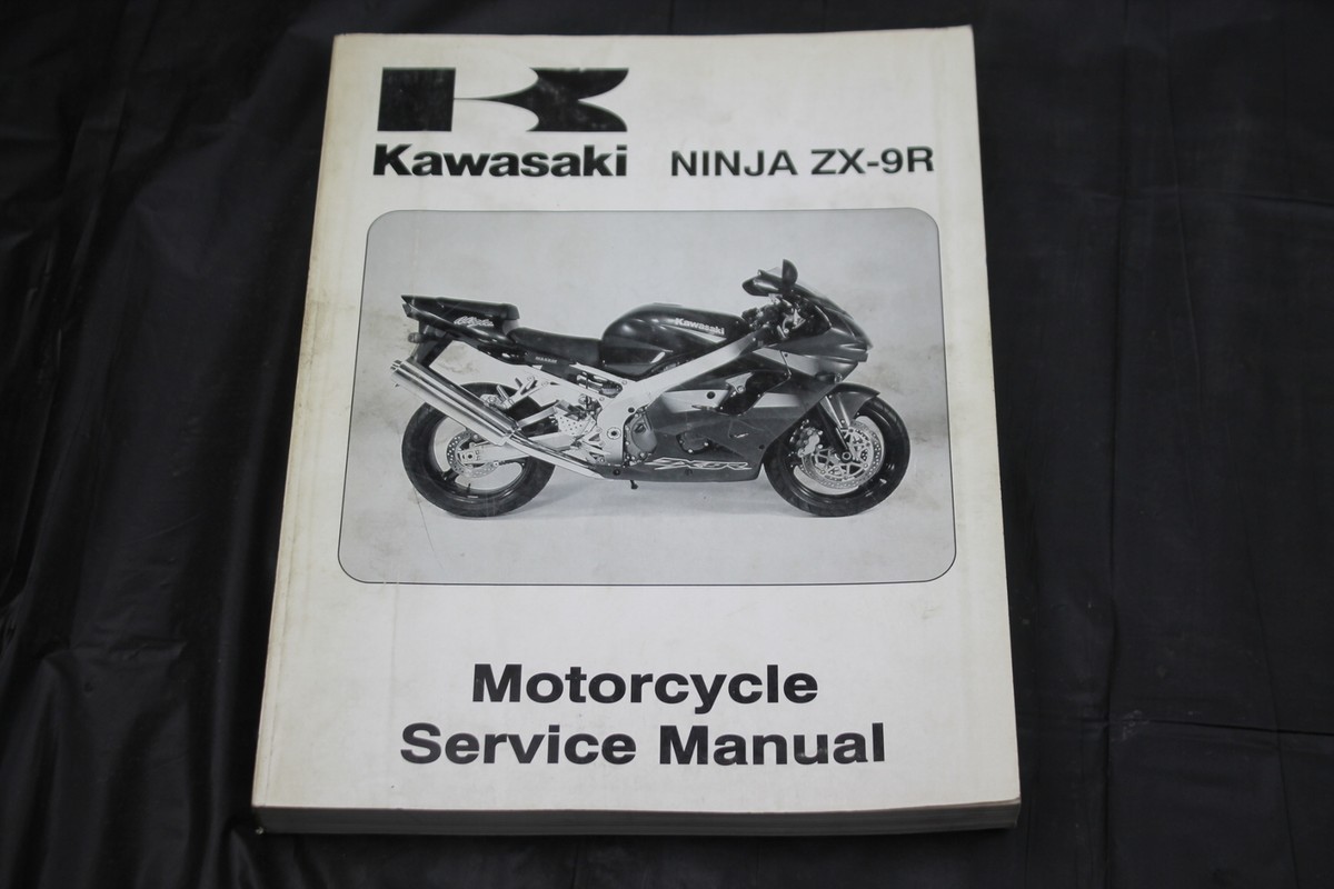2002 KAWASAKI NINJA ZX9R ZX900F SERVICE MANUAL BOOK | eBay