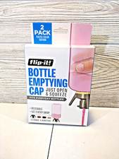 Flip-It 2-Pack Bottle Emptying Kit   2 Stands 6 Adapters