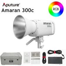 Aputure Amaran 300c 300W RGBWW LED Video Light Continuous Lighting 2500K-7500K 