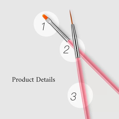 Nail Art Design Brushes Dotting Pen Tool Set Painting UV Gel Drawing Brush 15PCS - Picture 3 of 18