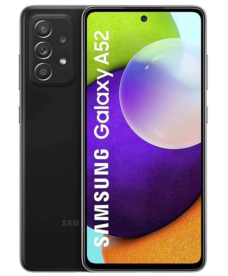 Samsung Galaxy A52 5G 128 GB LTE Negro SM-A526 Desbloqueado T-Mobile- AT&T MetroPCS Foto 2 de 4