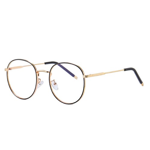 Round Metal Anti Blue Light Nearsighted Glasses Men Women Classic Glasses Hot - Picture 17 of 20
