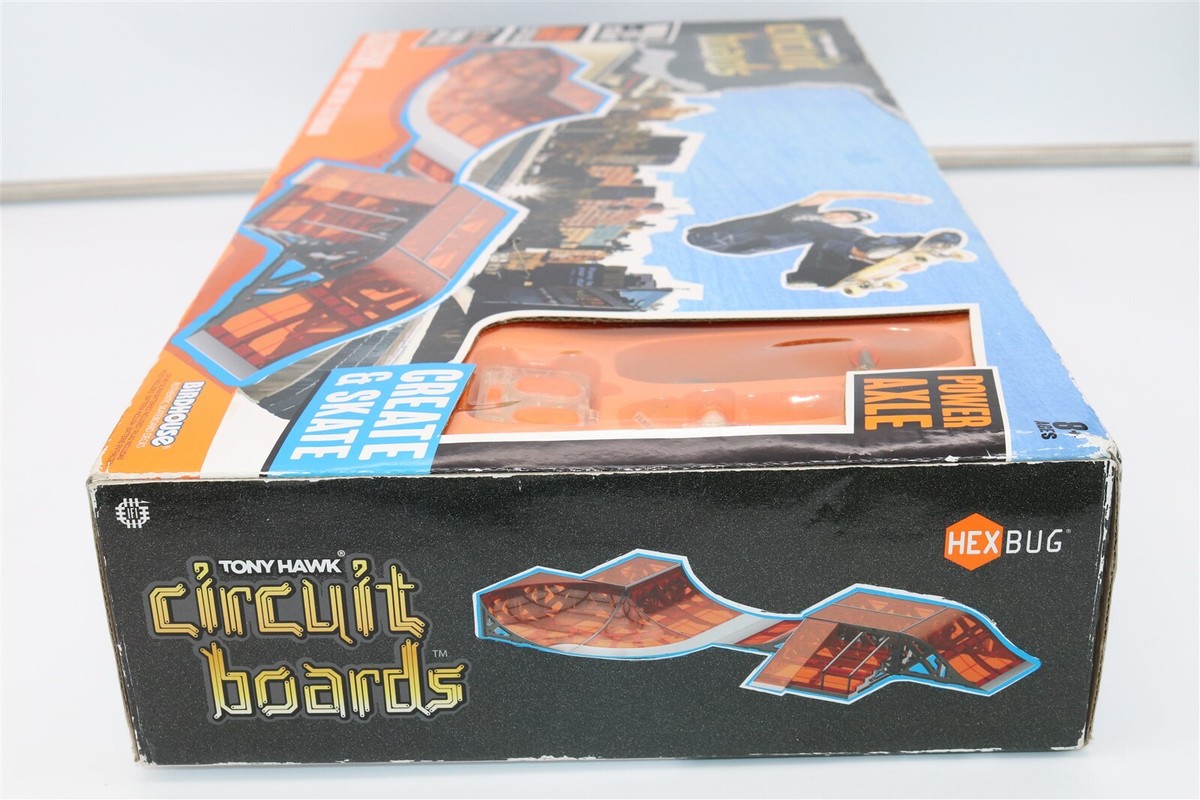 Tony Hawk Circuit Boards Hexbug Skatepark w skateboard remote NIB never  opened