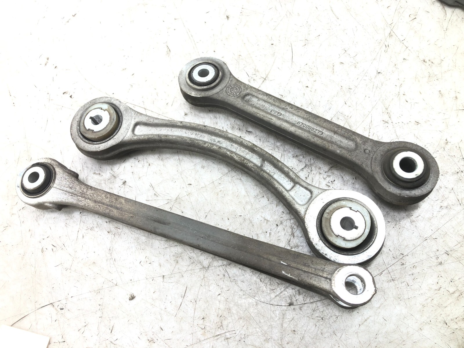 2014-2020 MASERATI GHIBLI S AWD RIGHT PASSENGER REAR CONTROL ARM SET OF 4 OEM.