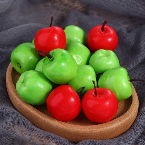 Fruit Mini Fake Fruit Kitchen Kids Toy Simulation Strawberry Ornament - Picture 9 of 27