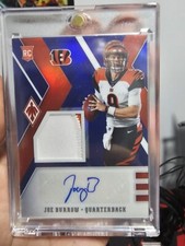 2020 Panini Football - Joe Burrow Rookie Patch Auto - 04/10