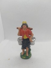 Statuina presepe in Bachelite/celluloide  made in italy anni 40/50 circa 10 cm