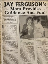 Jay Ferguson, The Outsiders, Full Page Vintage Clipping, b