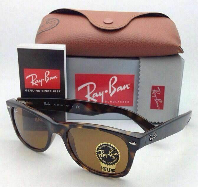 New Ray-Ban Sunglasses RB 2132 710 52-18 NEW WAYFARER Havana New Ray-Ban Sunglasses RB 2132 710 52-18 NEW WAYFARER Havana