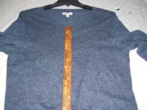 Maglione Croft And Barrow collo a V blu medio molto bello vedi foto - Foto 11 di 17