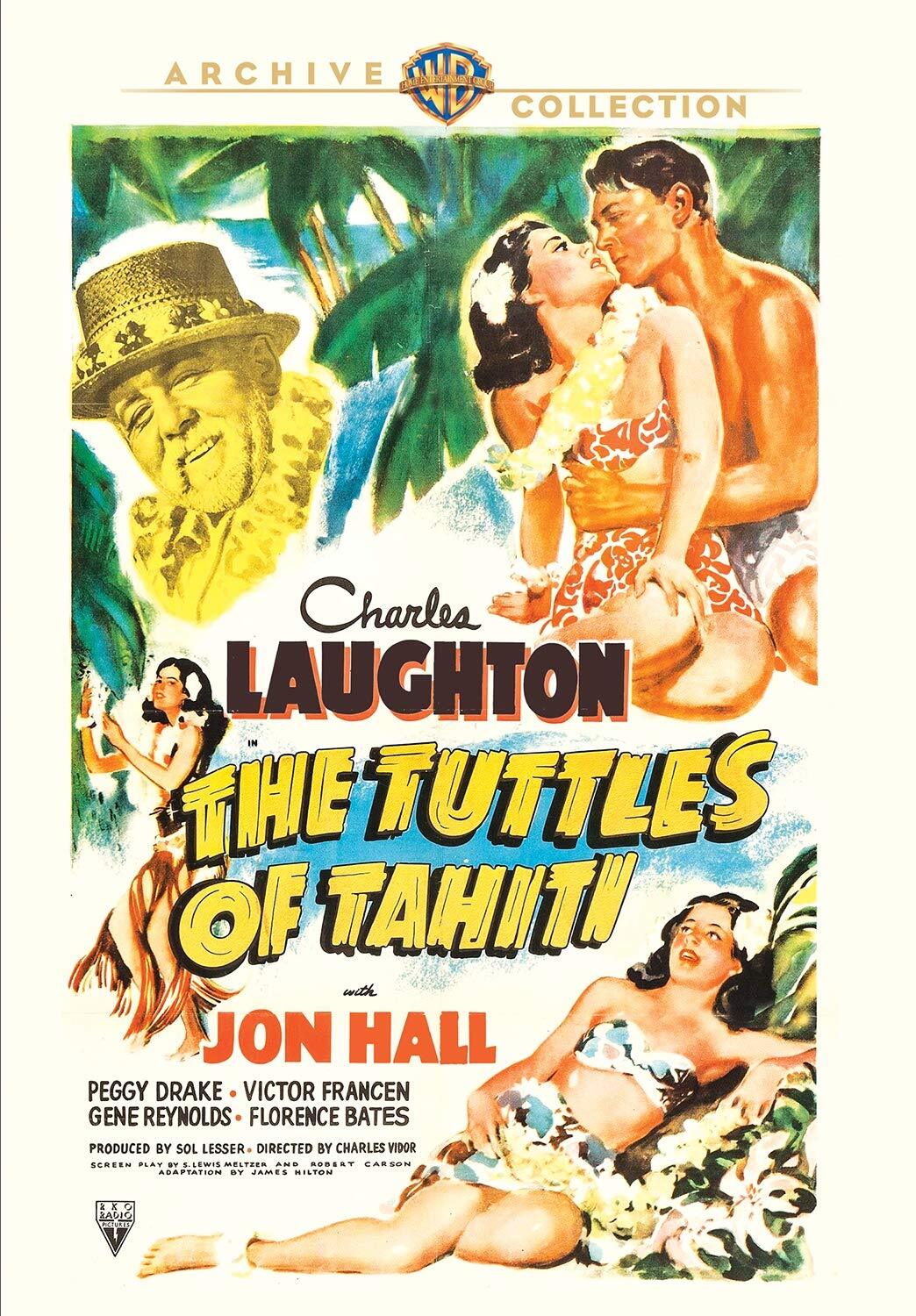 The Tuttles Of Tahiti (DVD) Jon Hall Peggy Drake Victor Francen Charles Laughton