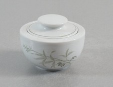 Sucrier en porcelaine Arzberg couvercle Swingline Dune - herbes vertes