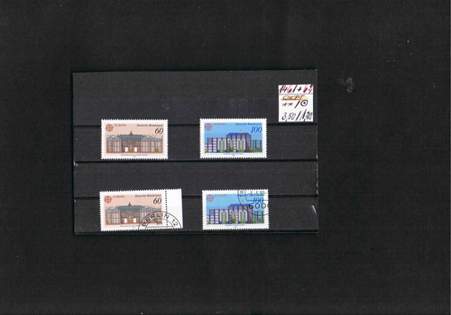 BRD Mi.Nr. 1461-1462 " EUROPA -Postalische Einrichtungen " **+Ersttag Berlin+Ffm
