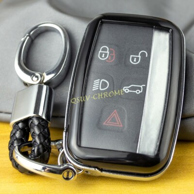 Black Smart Key Schlüsselanhänger Hülle Hard Shell Case Für Range Rover Sport